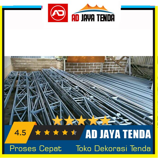 Jual Rangka Tenda Pesta Besi Kuat Kokoh Anti Karat Termurah Ad Jaya Tenda Shopee Indonesia