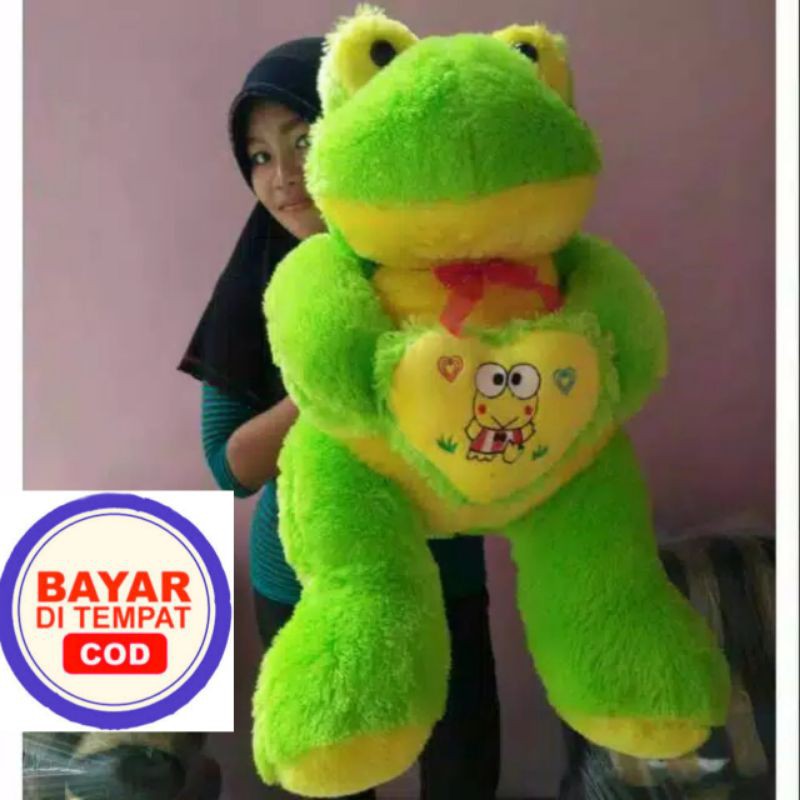 Boneka Keropi Jumbo Love Termurah