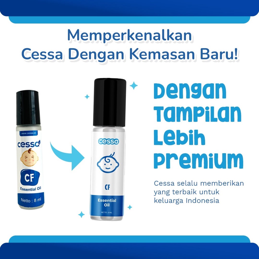 Makassar! PROMO Cessa Cough and Flu essential oil 0-2 thn