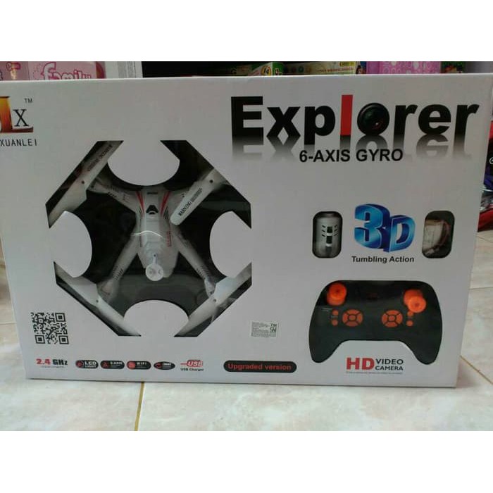 Drone explorer 6 axis giro
