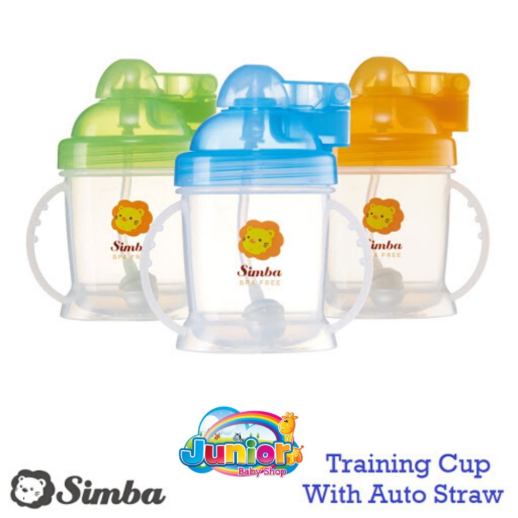 Simba Training Cup With Auto Straw 180ml