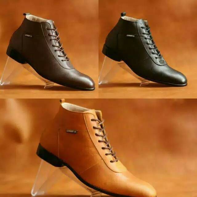 100% original Playboy Sepatu Pantofel Kulit  Kerja Pria Murah Formal Kantor Dinas Berkualitas