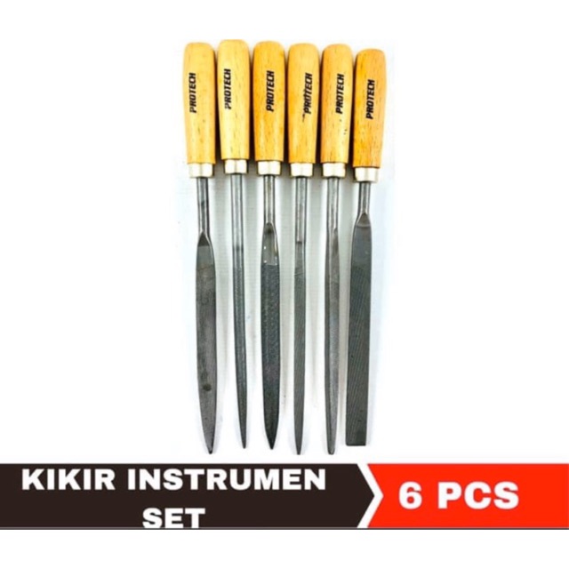 

Kikir Instrumen Set 6 Isi 6 Per Set