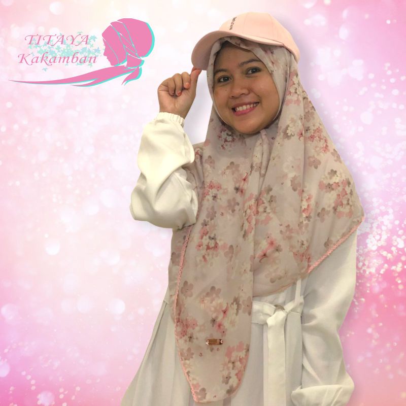 Titaya motif/ Segiempat/ Viney Japan/ Akira Dobby/ Motif bunga