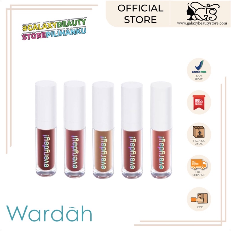 WARDAH EVERYDAY LIP MATTE LIP SHOT / LIP MATTE WARDAH