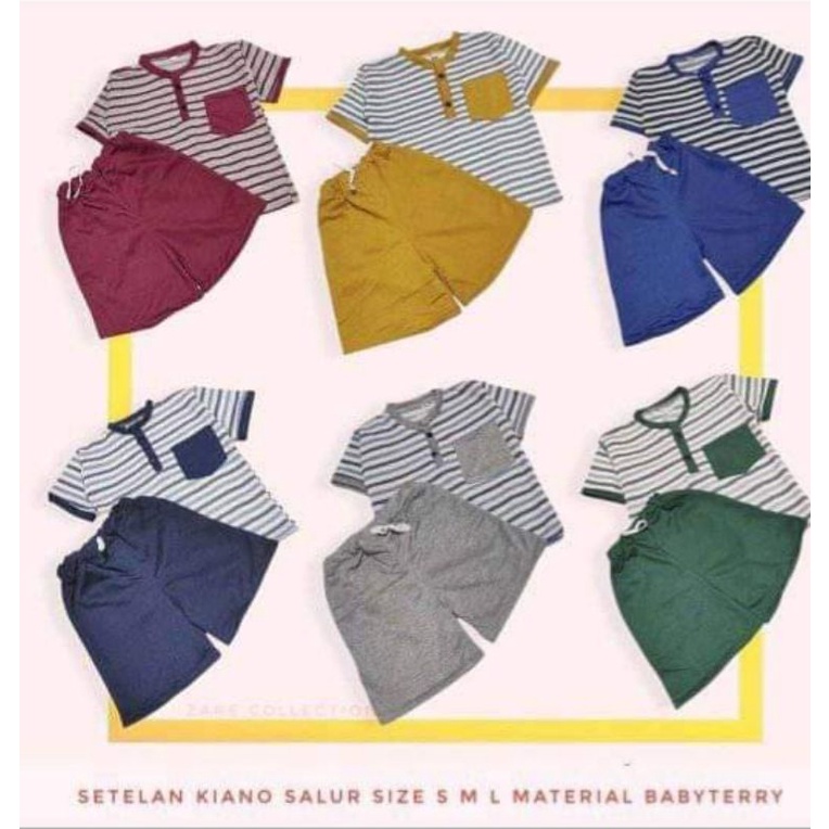 Set Kiano Salur dan Polos