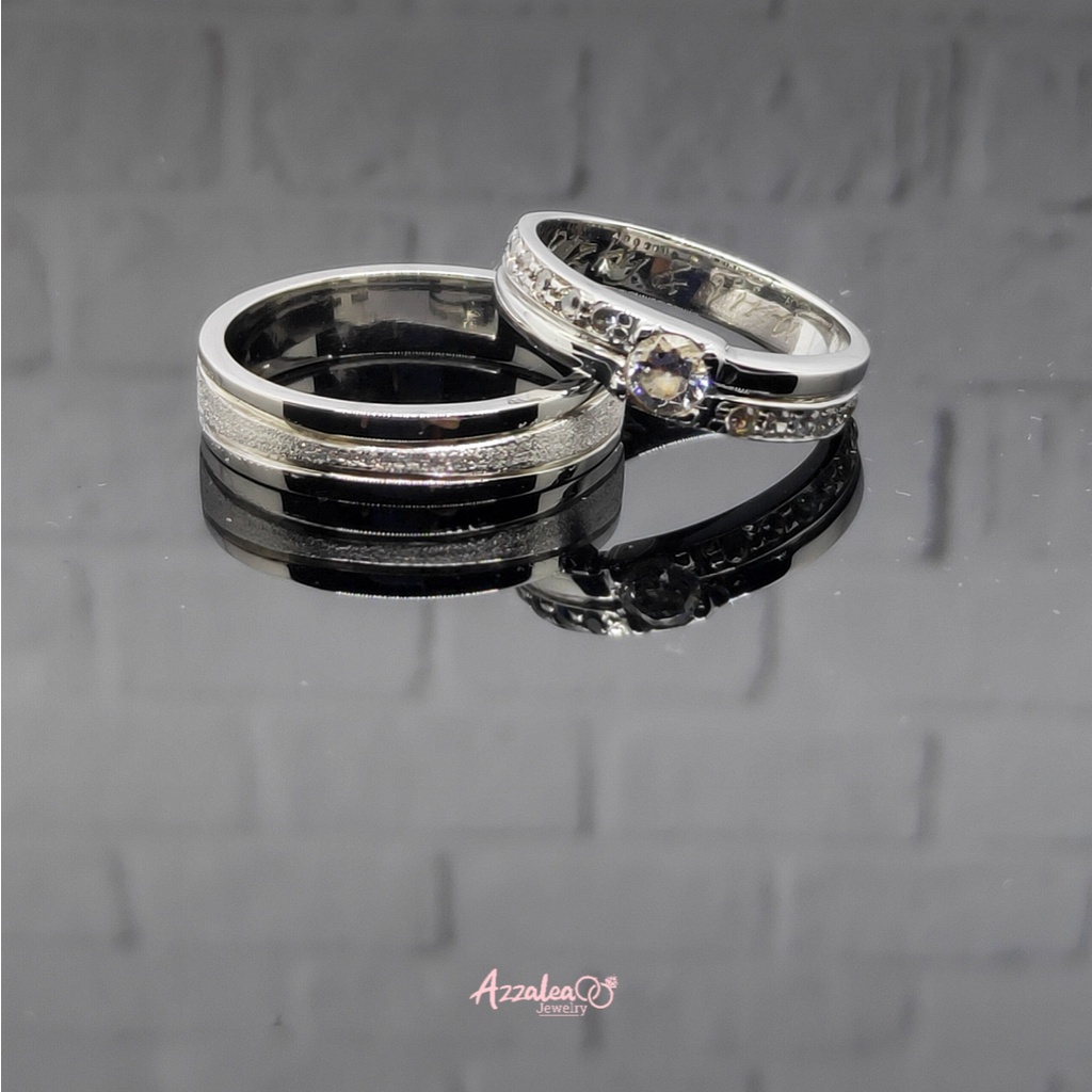 CINCIN SILVER CINCIN NIKAH CINCIN COUPLE CINCIN TUNANGAN