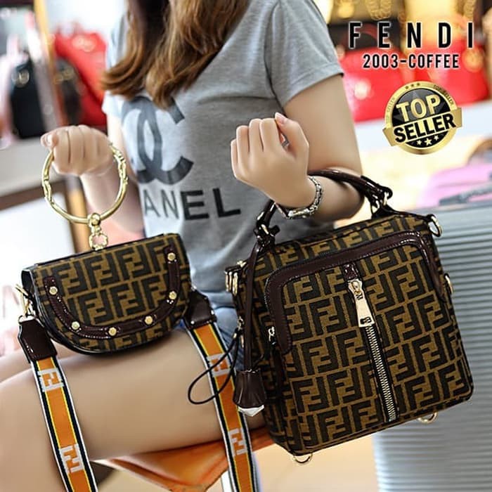 FENDI* Ayutinting 2003#19 tas KANTOR WANITA CEWEK handbag import batam COD grosir