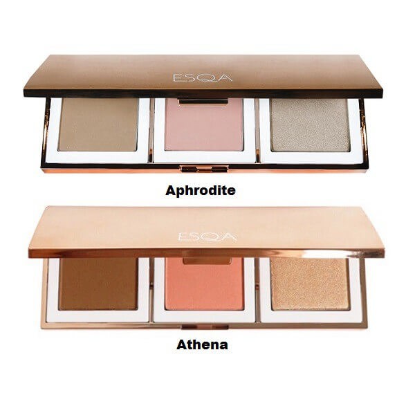 Esqa The Goddess Cheek Palette Face Palette Aphrodite Athena Her Everyday X BCL