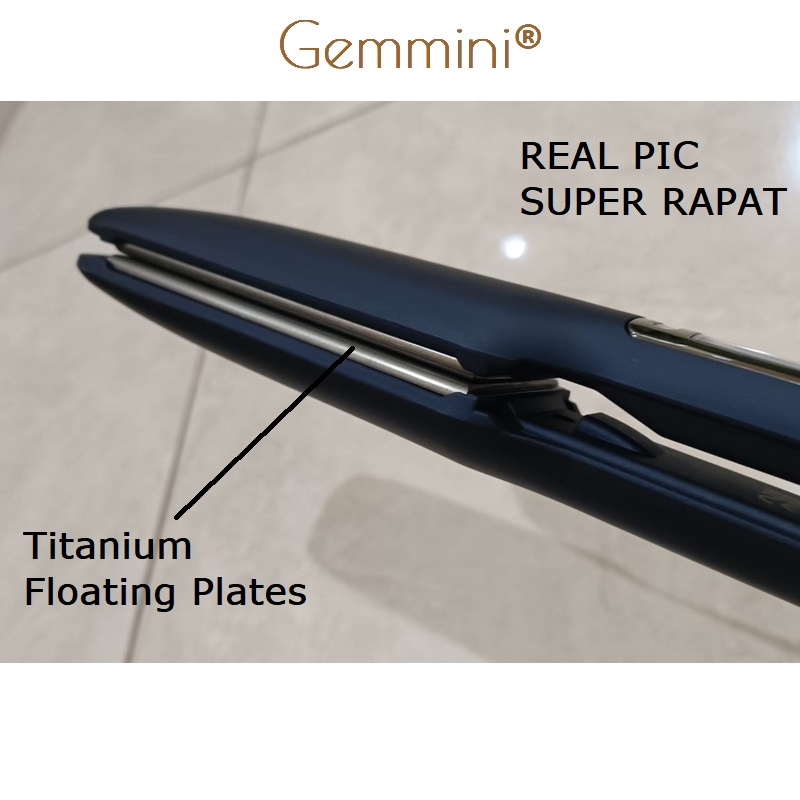 Gemmini GM97 HIGHEND version Titanium Shine Catokan Smoothing rambut