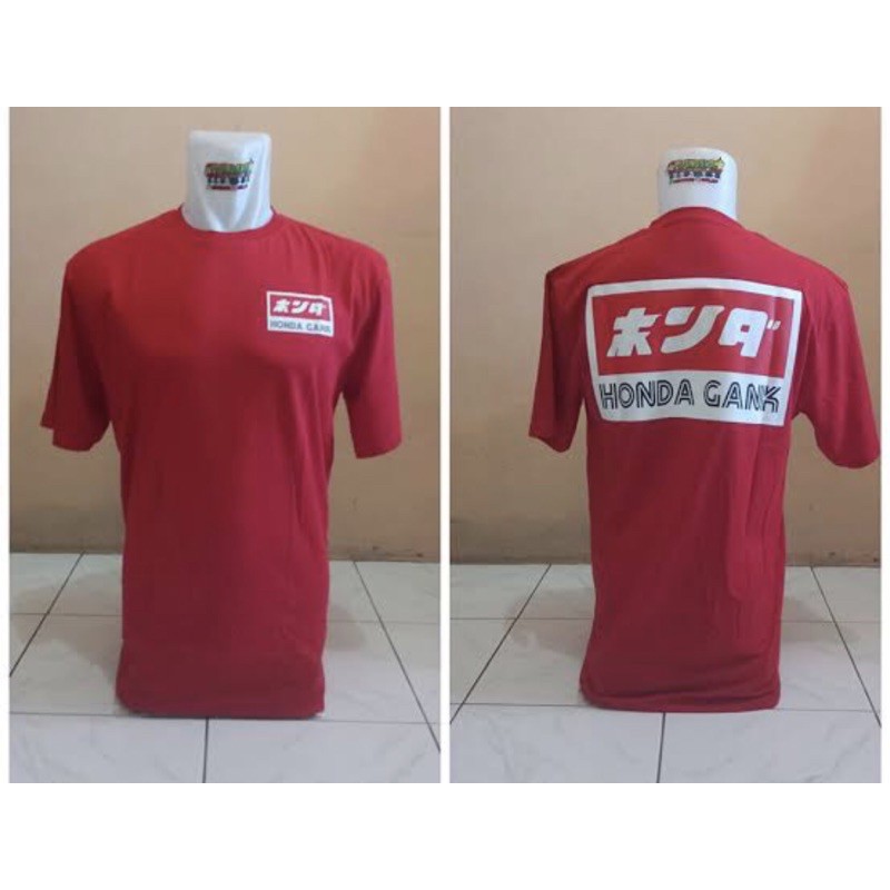 Jual Kaos Honda Gank Shopee Indonesia