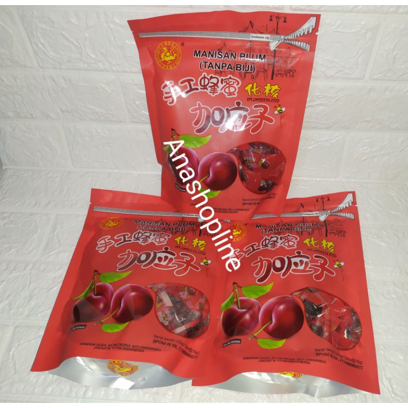 

Manisan plum tanpa biji 200gr / plum / chen Liang ji / manisan