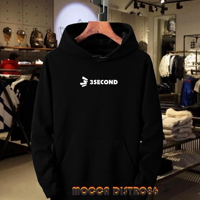 [KODE PRODUK QR7CK7645] Hoodie Distro 3second-3 Premium Print / Hoodie Pria / Hoodie Keren / Hoodie 