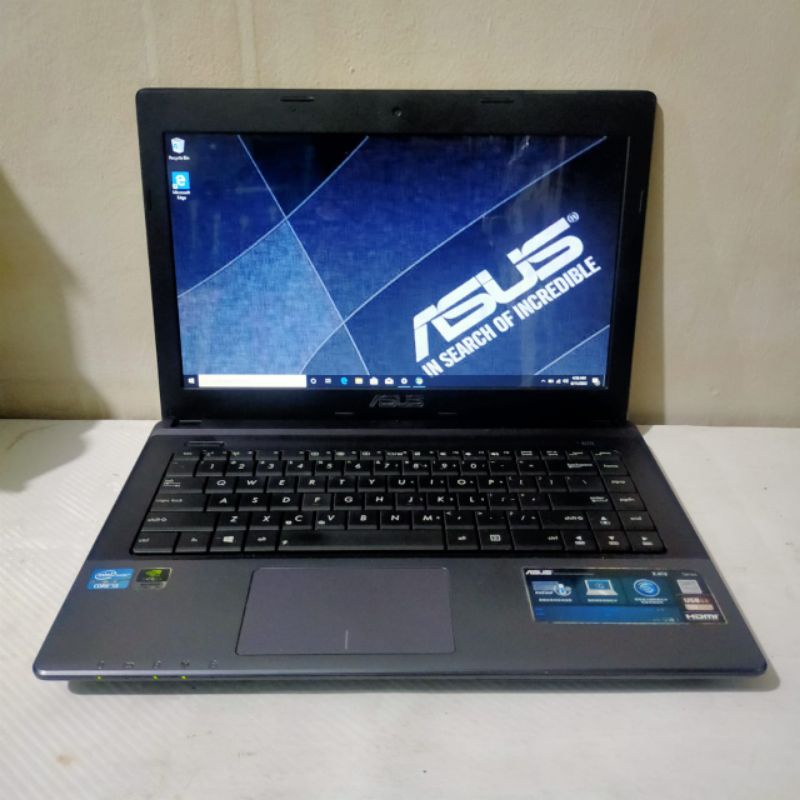 Laptop Asus K45VD Intel Core i3 DualVga Nvidia GeForce GT 610M Layar 14 inch Windows 10