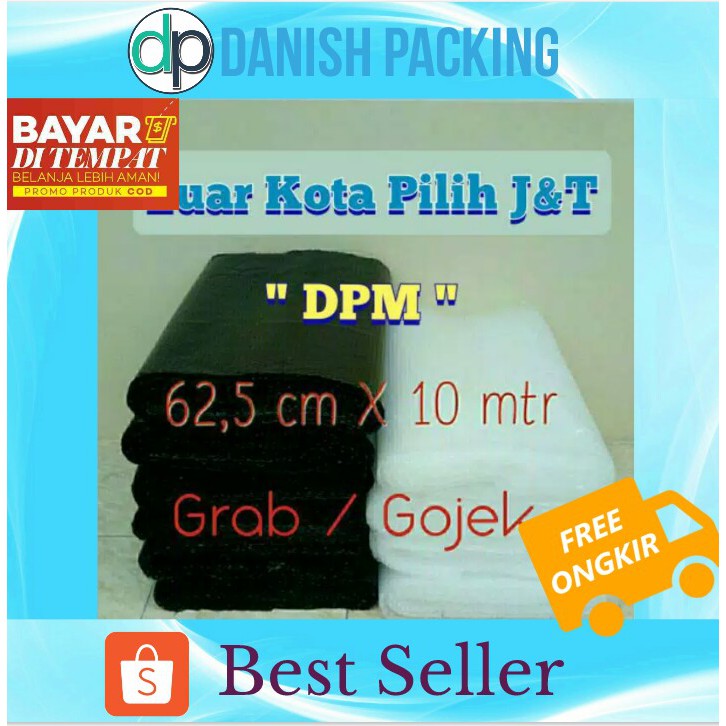 

BUBBLE WRAP MEDAN 62,5 CM X 10 METER