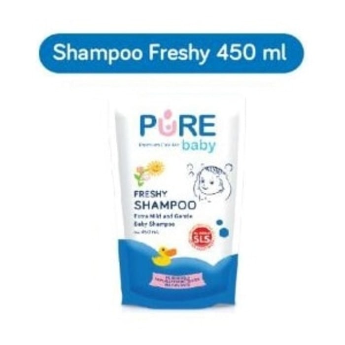 PURE BABY Shampoo Refill 450ml | Shampo Bayi | Baby Shampoo