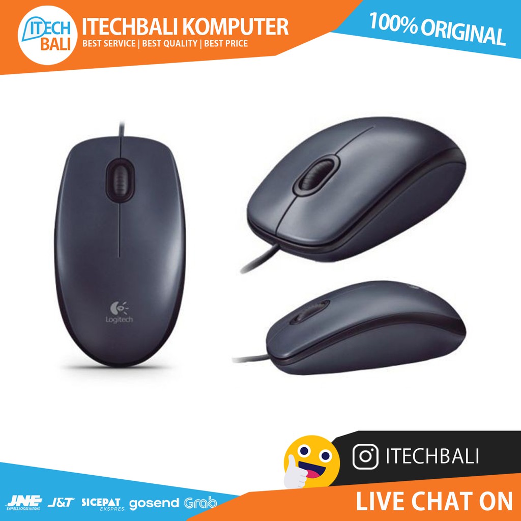 Mouse LOGITECH M90 Wired ORIGINAL  | ITECHBALI