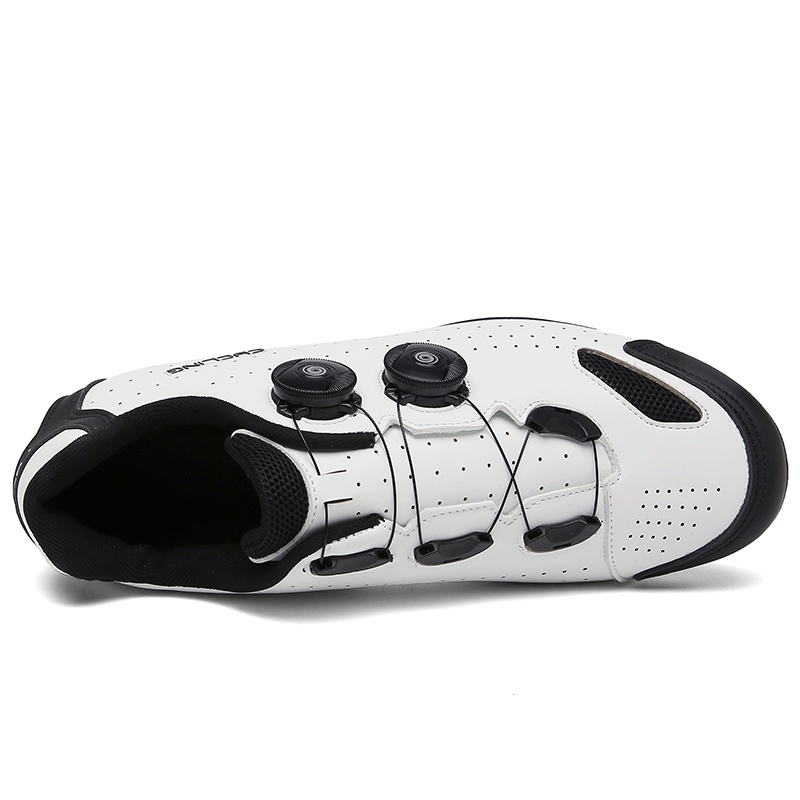 COD Sepatu Sepeda Pria 37 38 39 Roadbike Original Flat Non Cleat Gowes Shoes Profesional Import Keren Outdoor 110