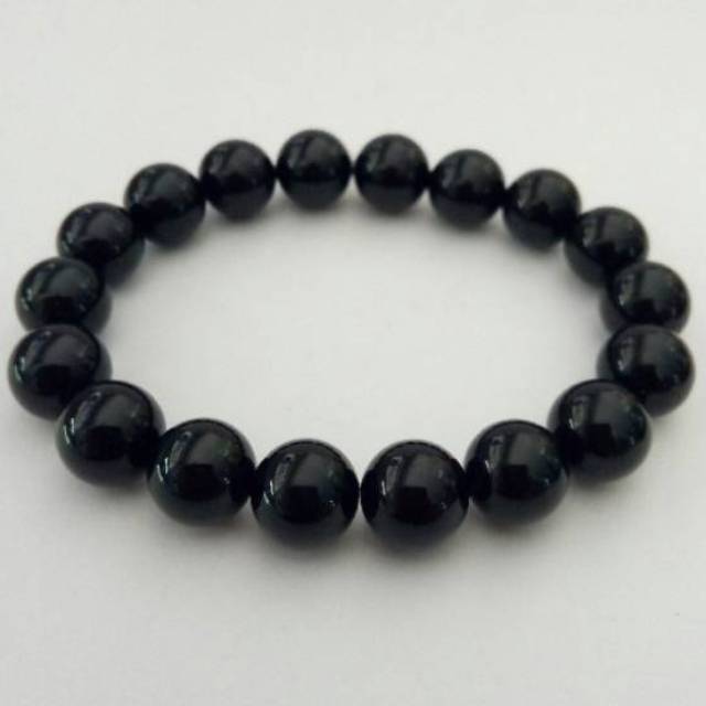 Gelang Batu Black Onyx