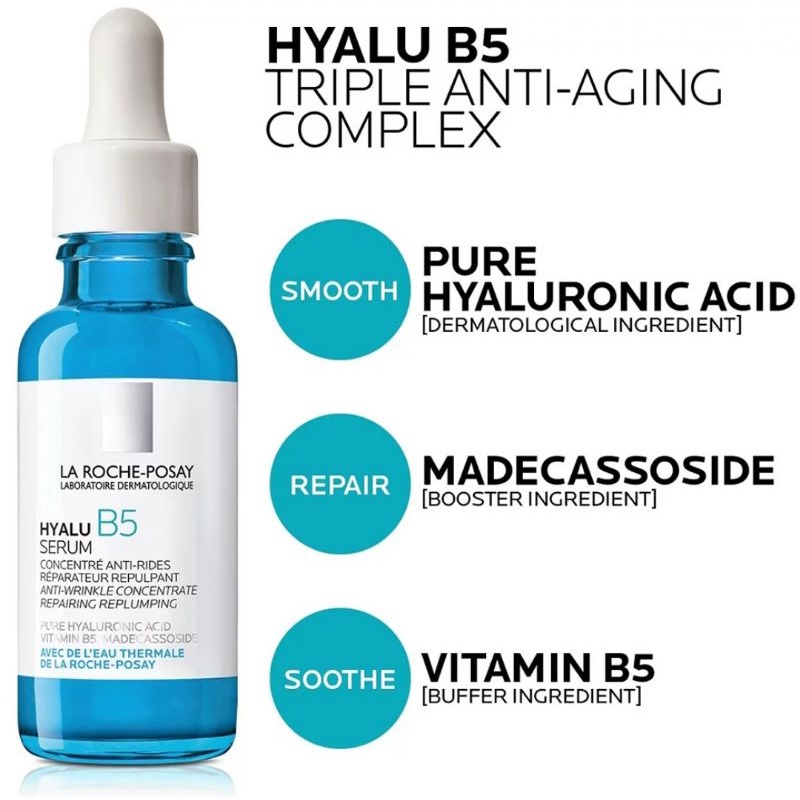 MADE IN FRANCE !! HYALU B5 PURE HYALURONIC ACID SERUM