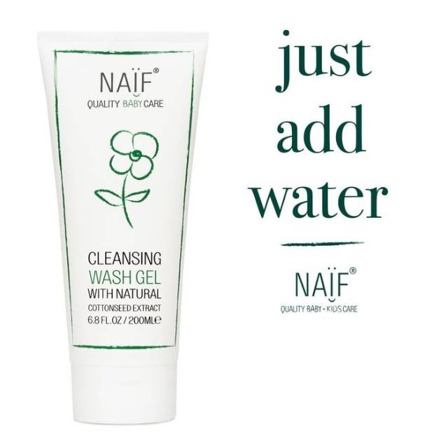 NAIF CLEANSING BABY WASH GEL 200 ml - Sabun bayi