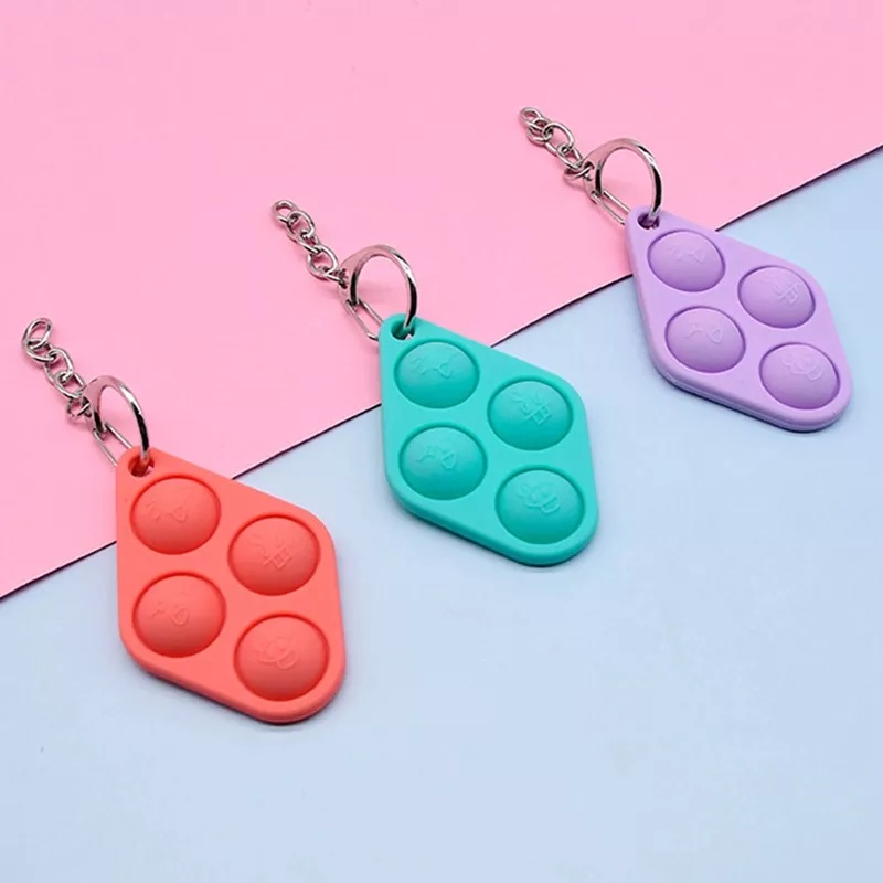 GANTUNGAN KUNCI POP IT/POP IT KEYCHAIN/GANCI POP IT