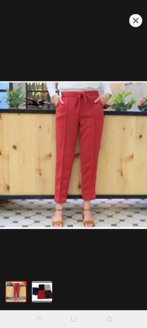 Celana Scuba Doty Basic Pants (Tali + Cubit)