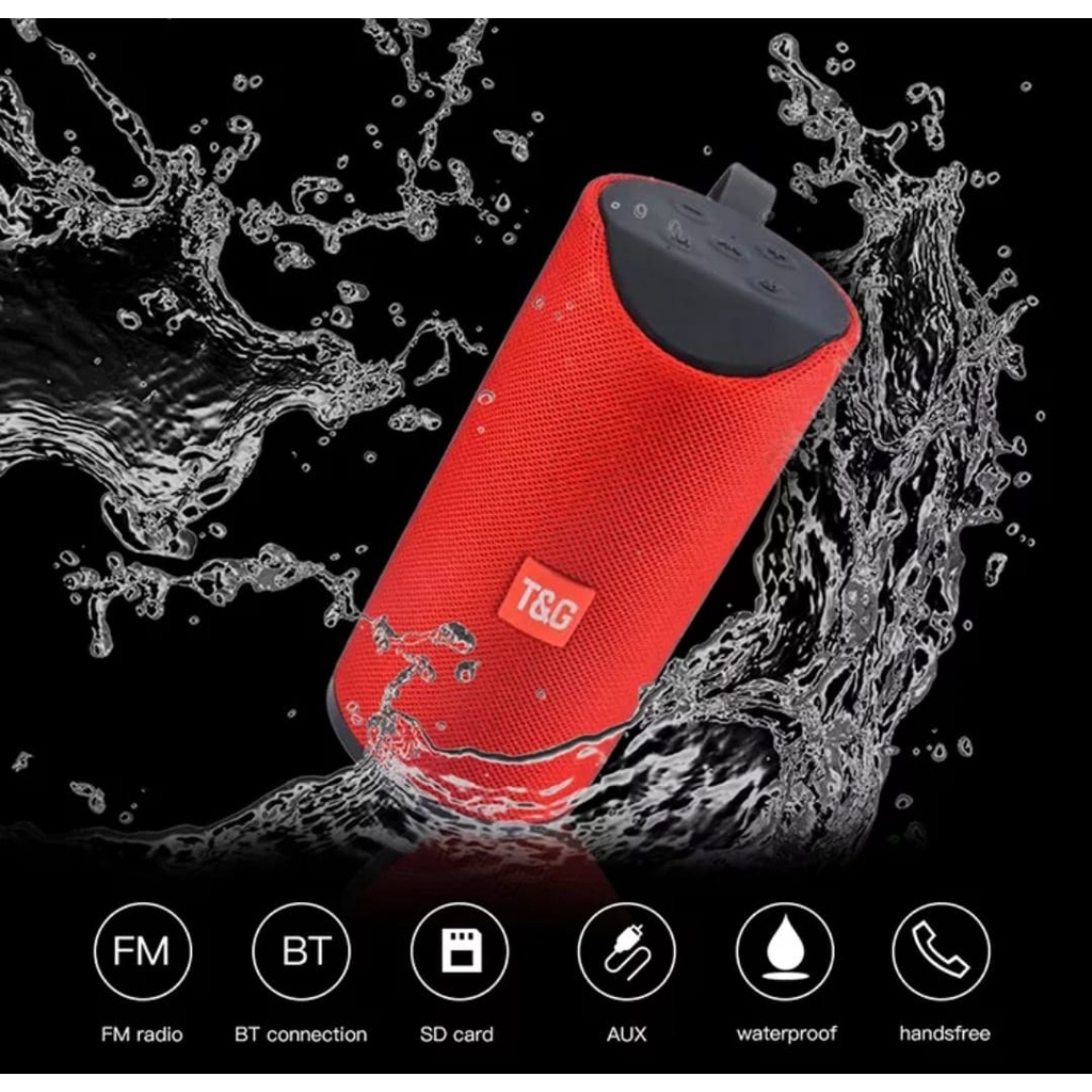 Speaker Bluetooth TG-113 Portable Wireless Speaker TG 113