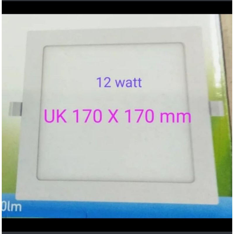 lampu downlight led panel panasonic 12w 12watt