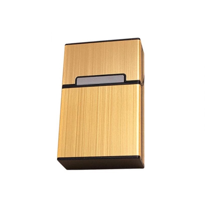 Kotak Bungkus Elegan Aluminium - Black