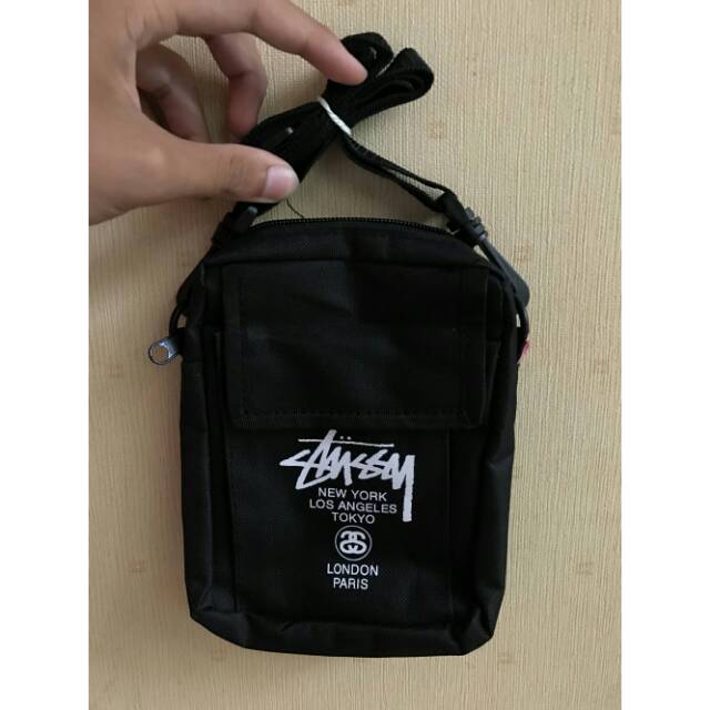 harga sling bag stussy original