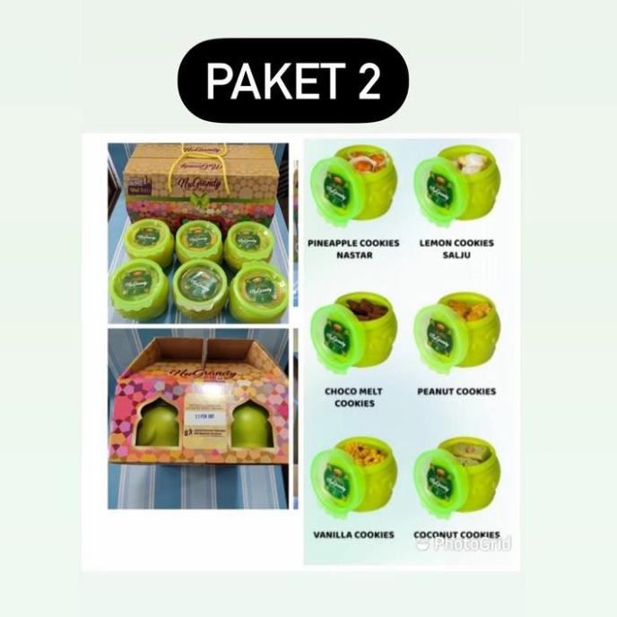 

Paket Hampers Kue / Kacang Lebaran / Idul Fitri Isi 6 Murah - Paket 5 Daliparis