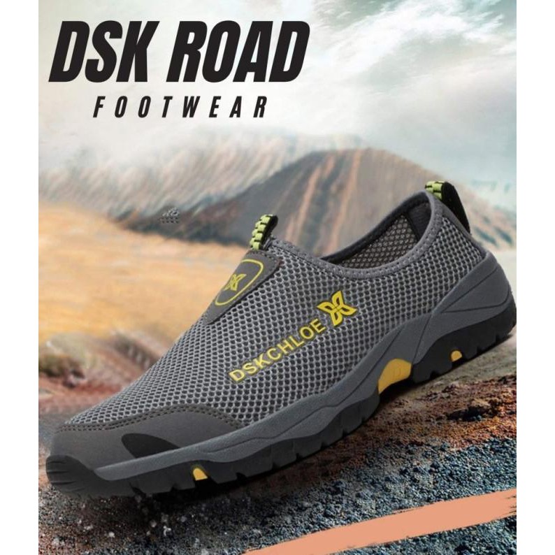 original sepatu import pria dsk road shoes outdoor keren terbaru