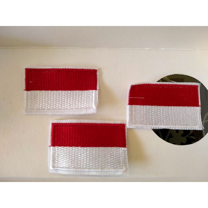 

Badge Merah Putih Bordir / Bed Merah Putih / Bet Merah Putih / Merah Putih Bordir