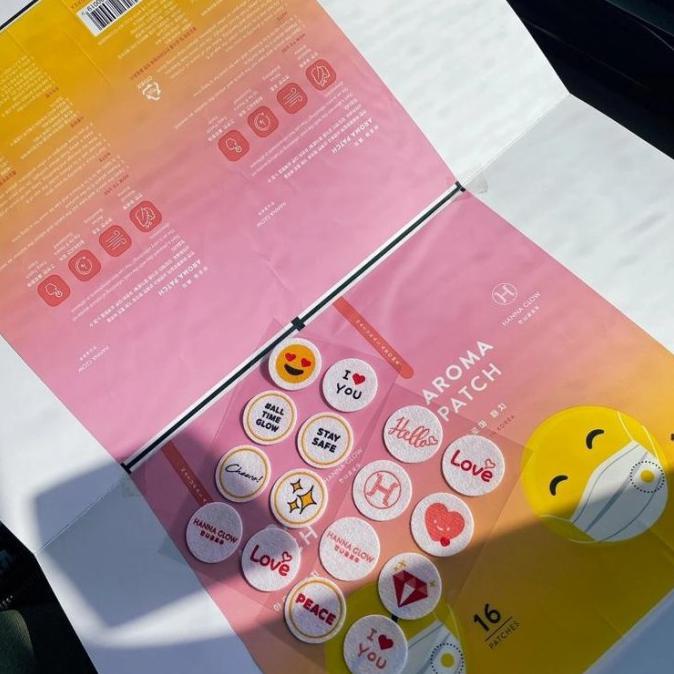 Stiker masker patch aroma essential oil