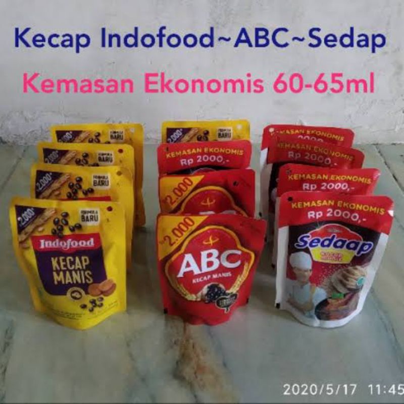 

kecap manis refill / kecap murah / kecap ekonomis / harga grosir