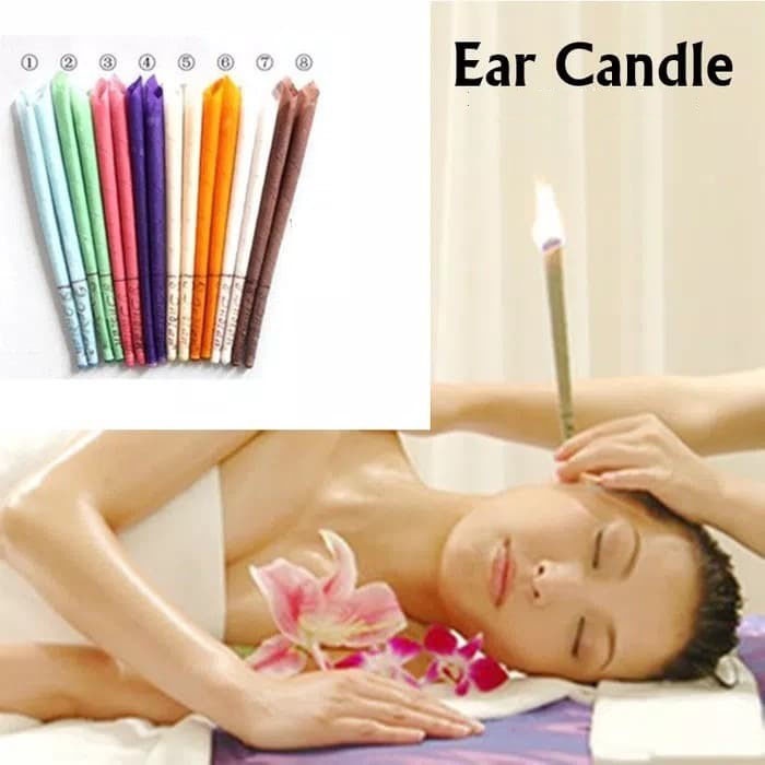 2PCS Ear Candle Terapi Pembersih Telinga Kuping Sepasang Isi 2 Pcs Indian Spa Pembersih Kotoran Telinga