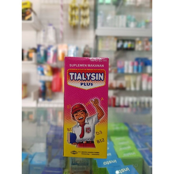 Tialysin Plus Sirup 60ML/Suplemen Makanan