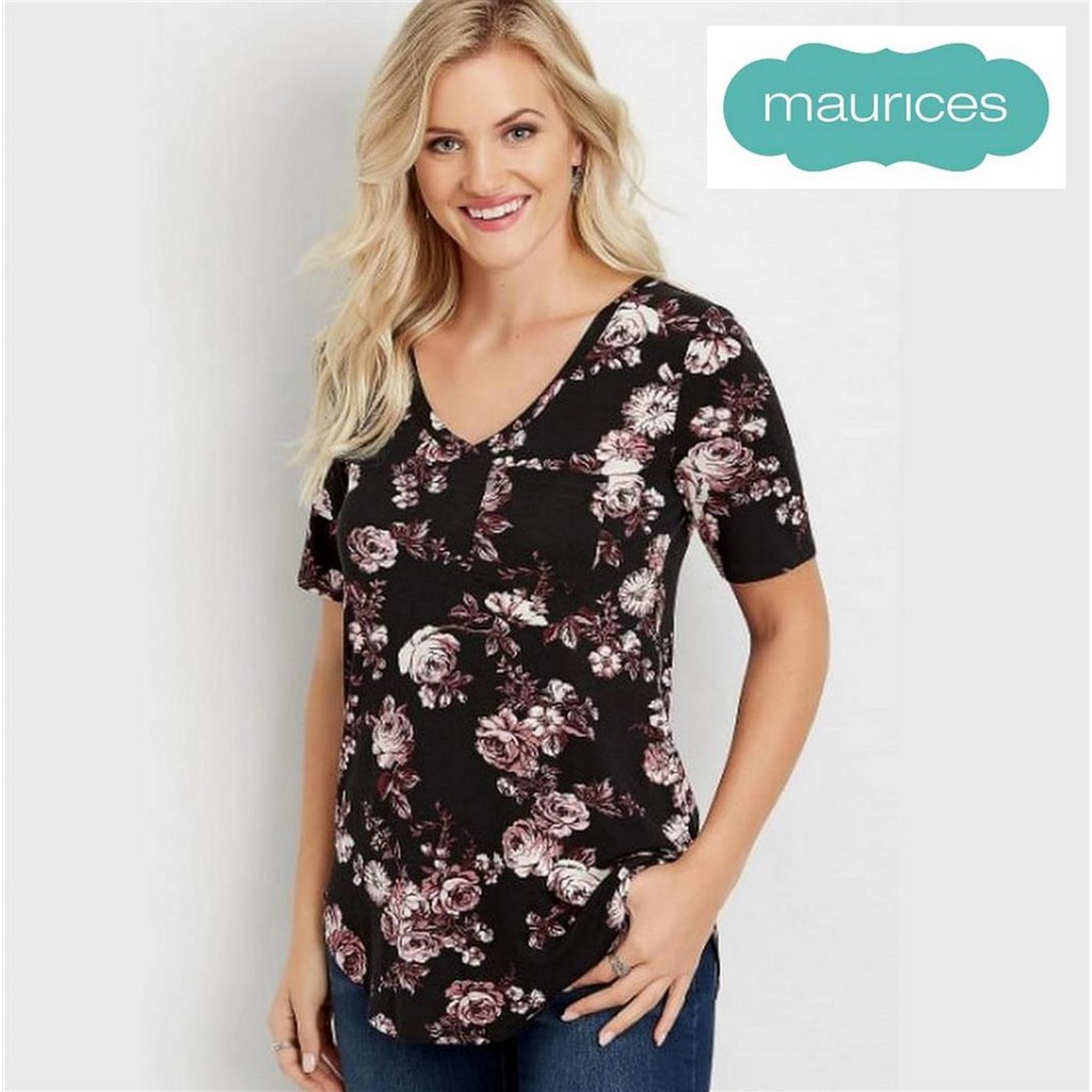 Atasan Kaos  Wanita  Branded  MAURIC S Original murah sisa 