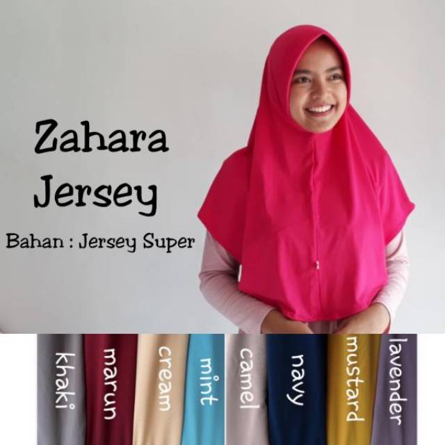 Hijab Instan zahara jersup
