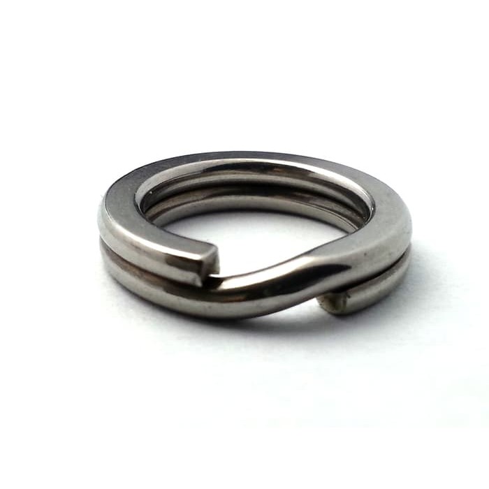 Hammer Head Split Ring No 5 - Silver
