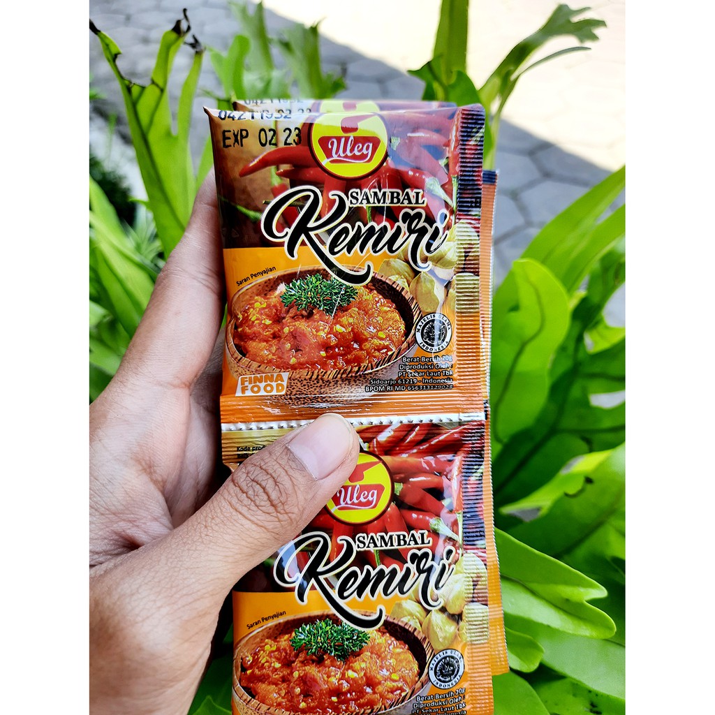 

SS173 finna sambal uleg kemiri 20g