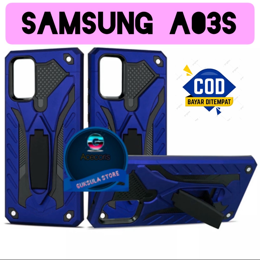 FOR ( SAMSUNG GALAXY A03S ) Casing/Hardcase Phantom Robot Kick Standing