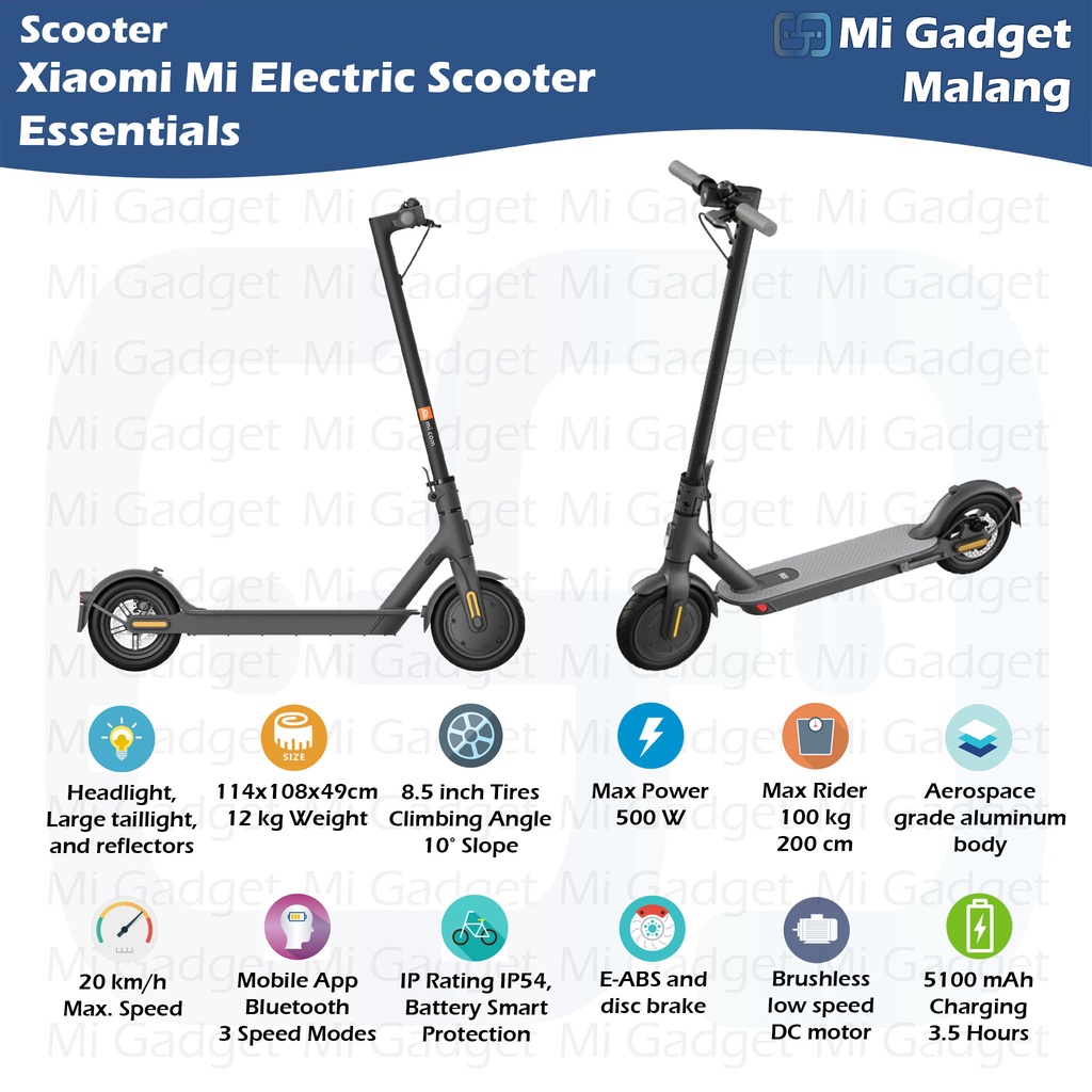 Electric Scooter Essentials