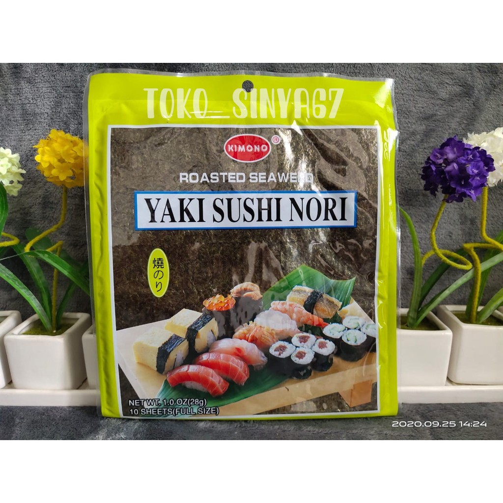 

ROASTED SEAWEED YAKI SUSHI NORI 28G
