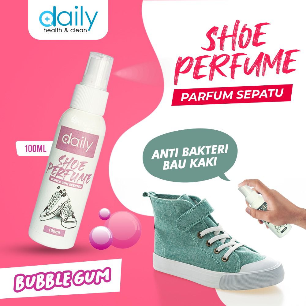 Parfum Sepatu Daily Shoe Perfume Anti Bakteri Penghilang Bau Sepatu