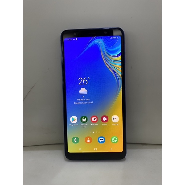 Samsung a7 2018 ram 4/64 mulus