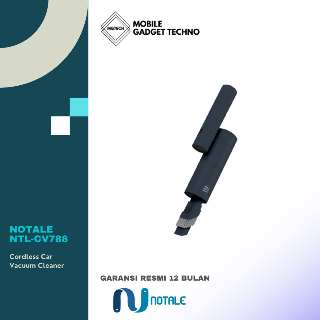 Notale NTL-CV788 Cordless Car Vacuum Cleaner Wireless Portable Sucker Penyedot Debu