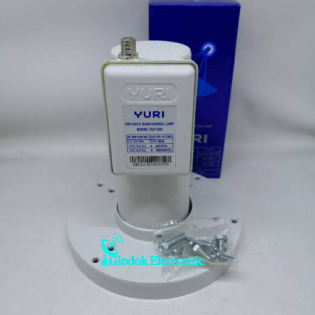 LNB C-BAND YURI SINGLE OUTPUT LNB-F YURI 1 OUTPUT LNB CBAND 1 OUTPUT YURI YLF-CS2