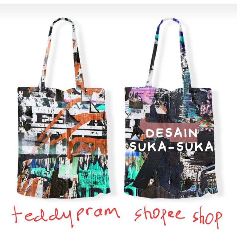 custom totebag kanvas full print